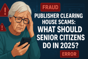 Publisher Clearing House Scams: What Should Senior Citizens Do in 2025?
