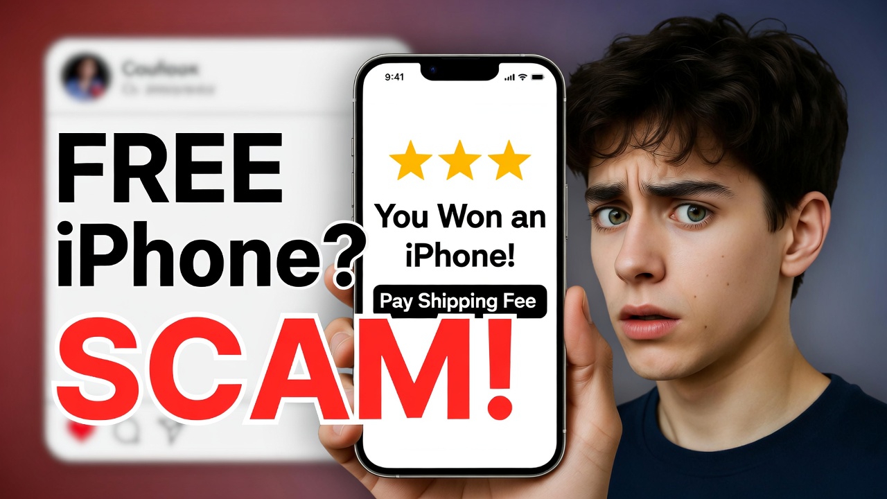 Social Media Giveaway Scam